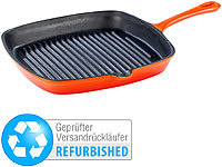 Tornwald-Schmiede Gusseisen-Grillpfanne, 26 cm (Versandrückläufer)