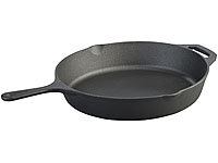 Tornwald-Schmiede Gusseisen-Pfanne mit 6 cm hohem Rand, Ø 30 cm, pre-seasoned